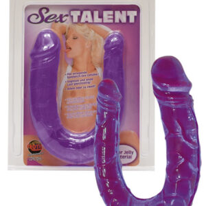 Фалоімітатор подвійний SEX TALENT (фіолет.)