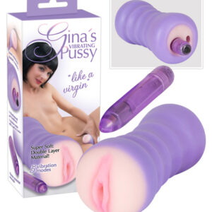 Мастурбатор з вібрацією GINA'S PUSSY
