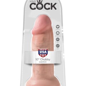 Фалоімітатор на присосці Товстун King Cock (25,4 см)