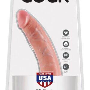 Фалоімітатор на присосці King Cock (18 см)
