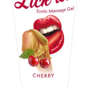 Масажний гель ВИШНЯ Lick It (50 мл)