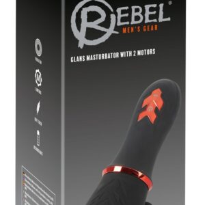 Вібромастурбатор для головки пеніса REBEL