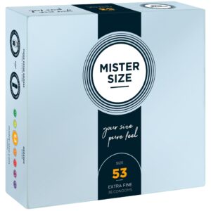 Презерватив MISTER SIZE (53 мм) 1 шт