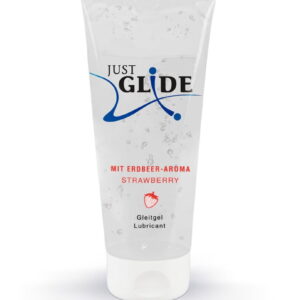 Змазка аква Just Glide полуниця (200мл)