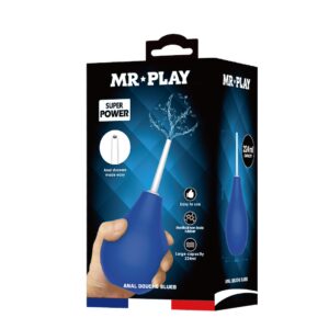 Анальний душ MR. PLAY синій (224 мл)