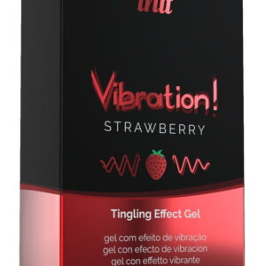 Рідкий вібратор INTT Vibration! Strawberry